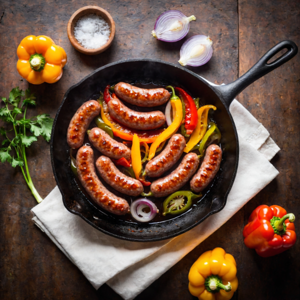 Beef Garlic Sausage (1.25 lb 4-pack) 