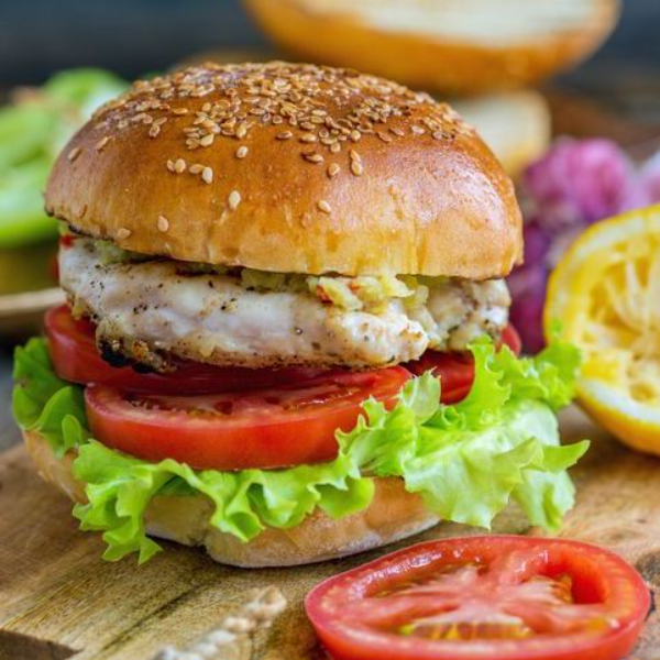 Chicken Burgers Regular (4 to a pak)