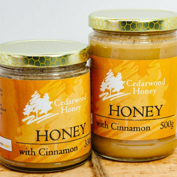 Cinnamon Creamed Honey (500 grams)