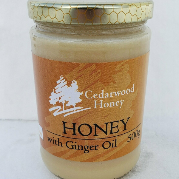 Ginger Creamed Honey (500 grams)