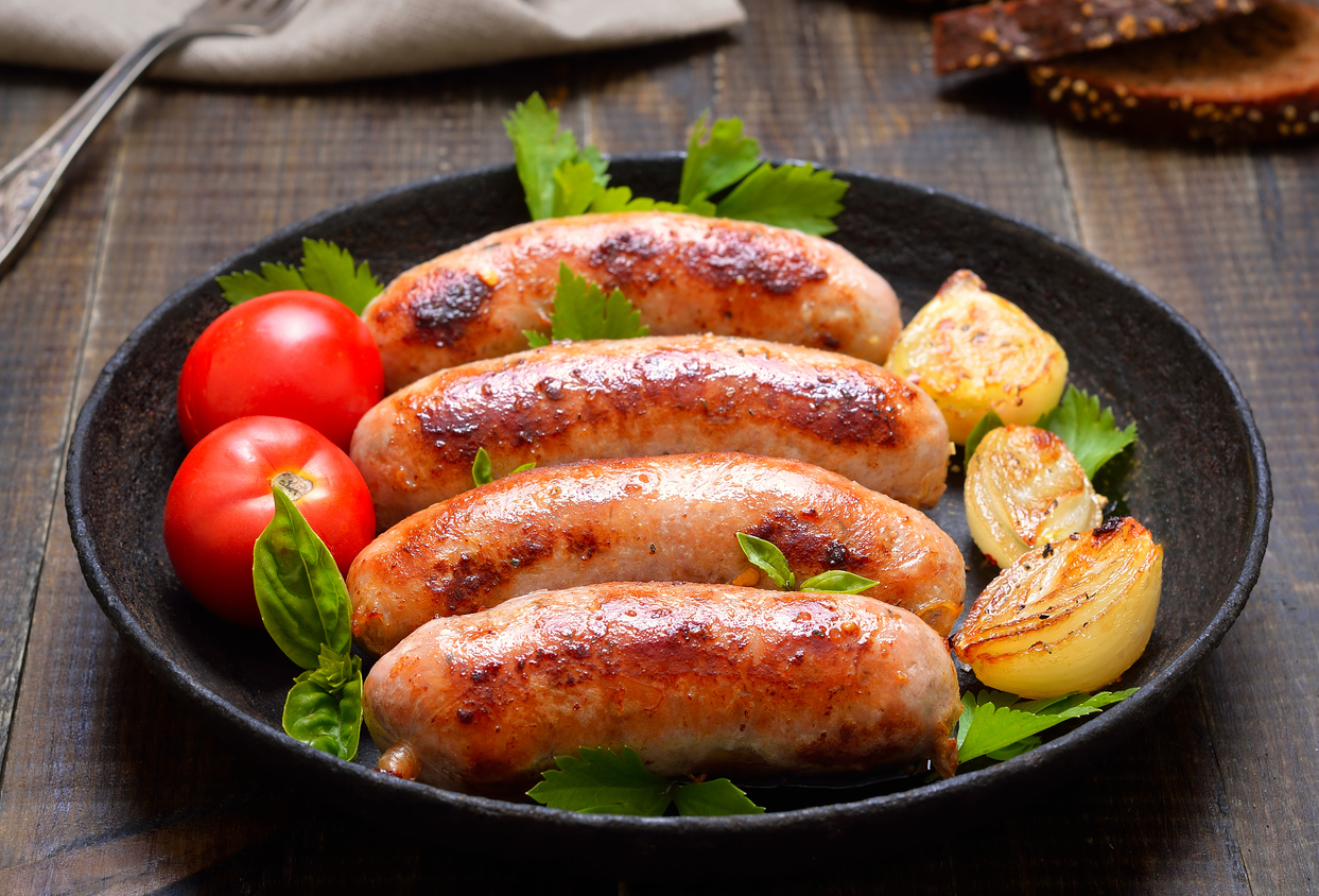 Turkey Garlic Sausage (1.25 lb 4-pack)